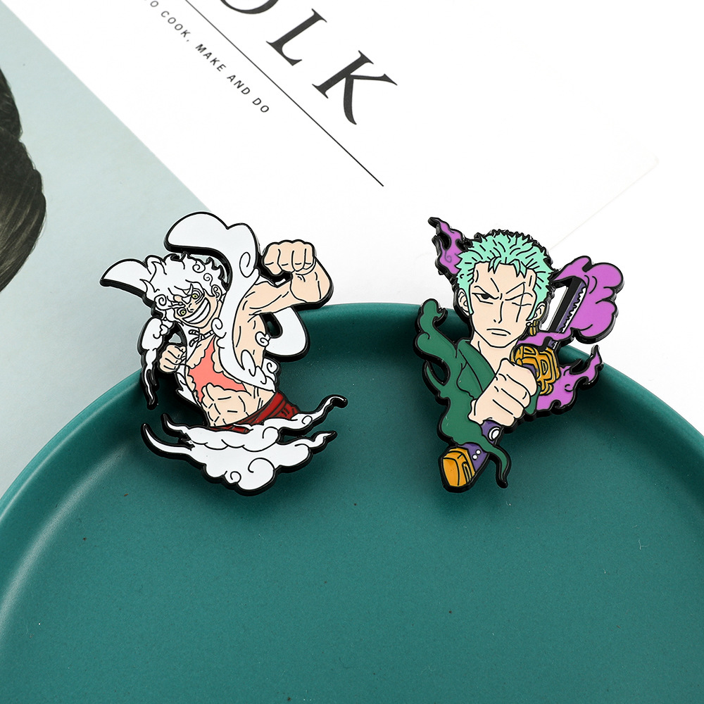Luffy Anime Merchandise - Japanische Anime-Charakter-Merchandise One Piece Brosche Luffy