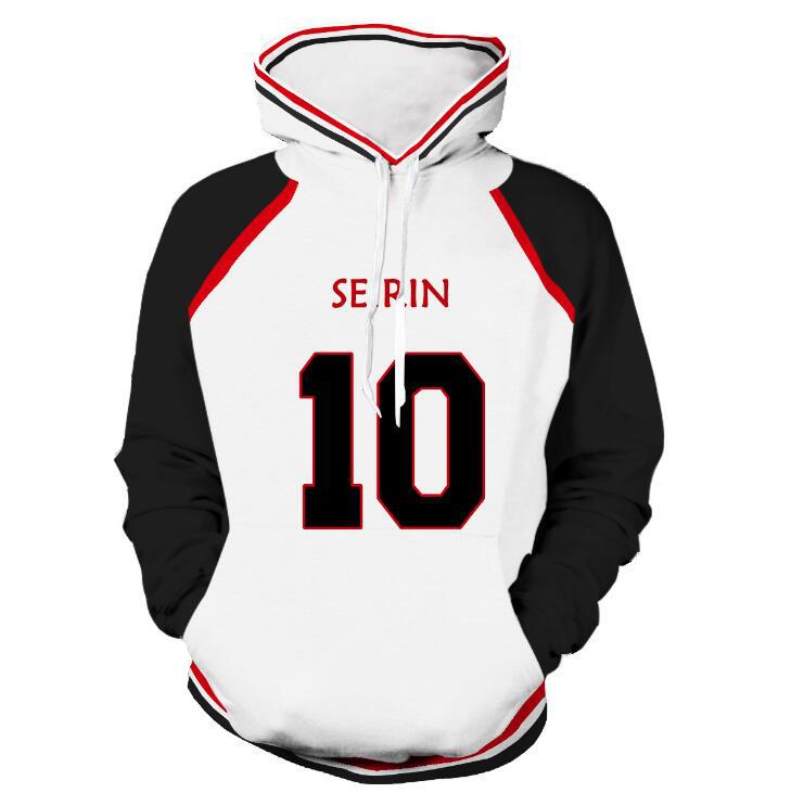 Anime Merchandise Jacket - Kurokos Basketball-Anime-Merchandise, Kuroko Nr. 2er-Cartoon-Kapuzenjacken
