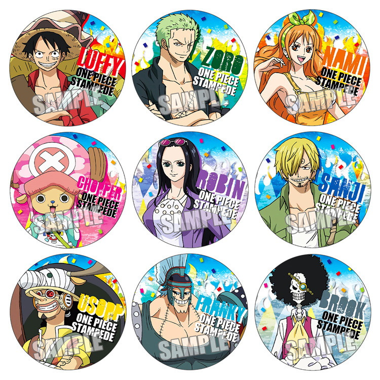 Luffy Anime Merchandise - One Piece Film Stampede Anime Abzeichen