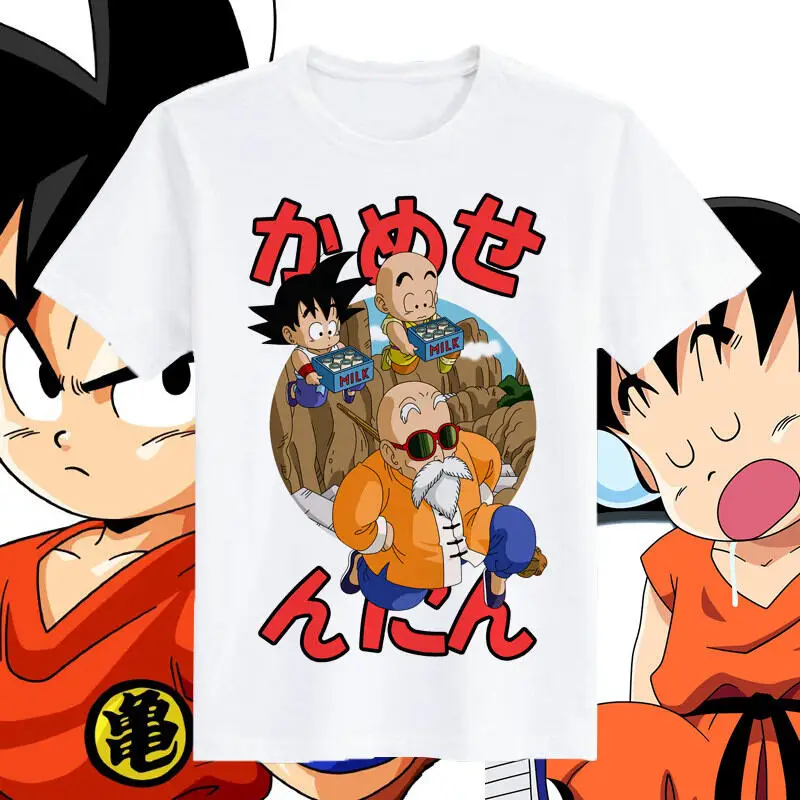 Anime Merchandise T-Shirts - Dragon Ball Heißer Sommer Anime-Merchandise Trendige