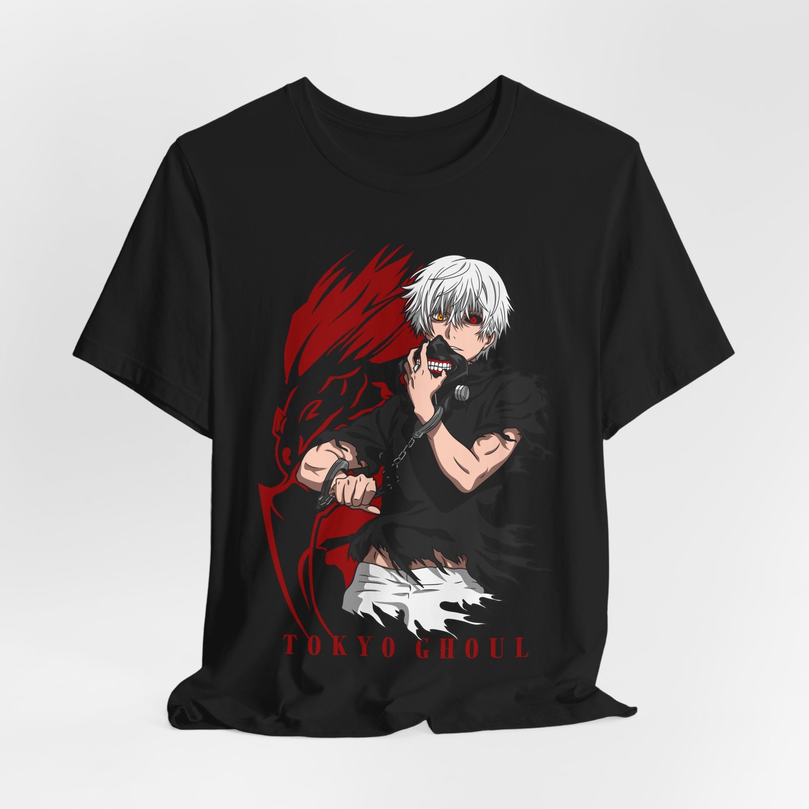 Anime Merchandise T-Shirts - Tokyo Ghoul Anime T-Shirt, Unisex Kurzarm-T-Shirt,
