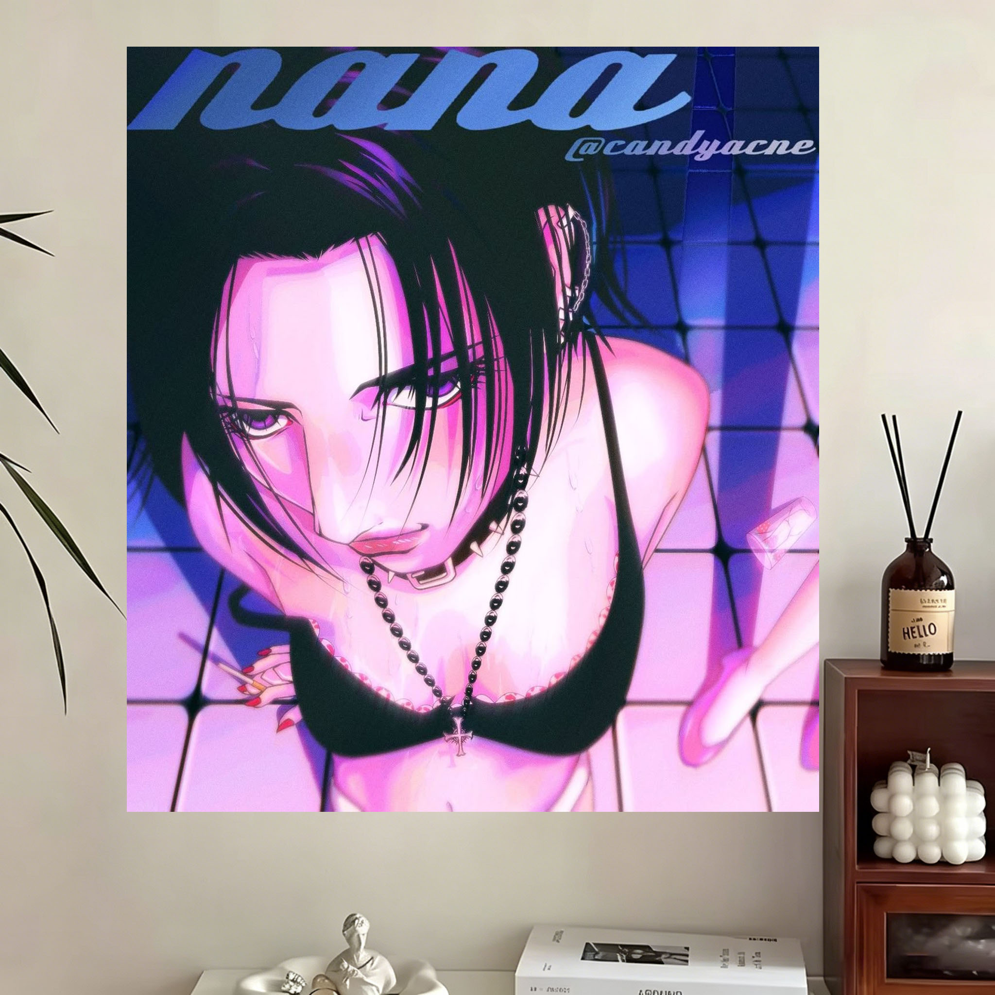 Anime Merchandise For Girls - VIKAMA NANA Komatsu Nana Wandteppich Japanisches