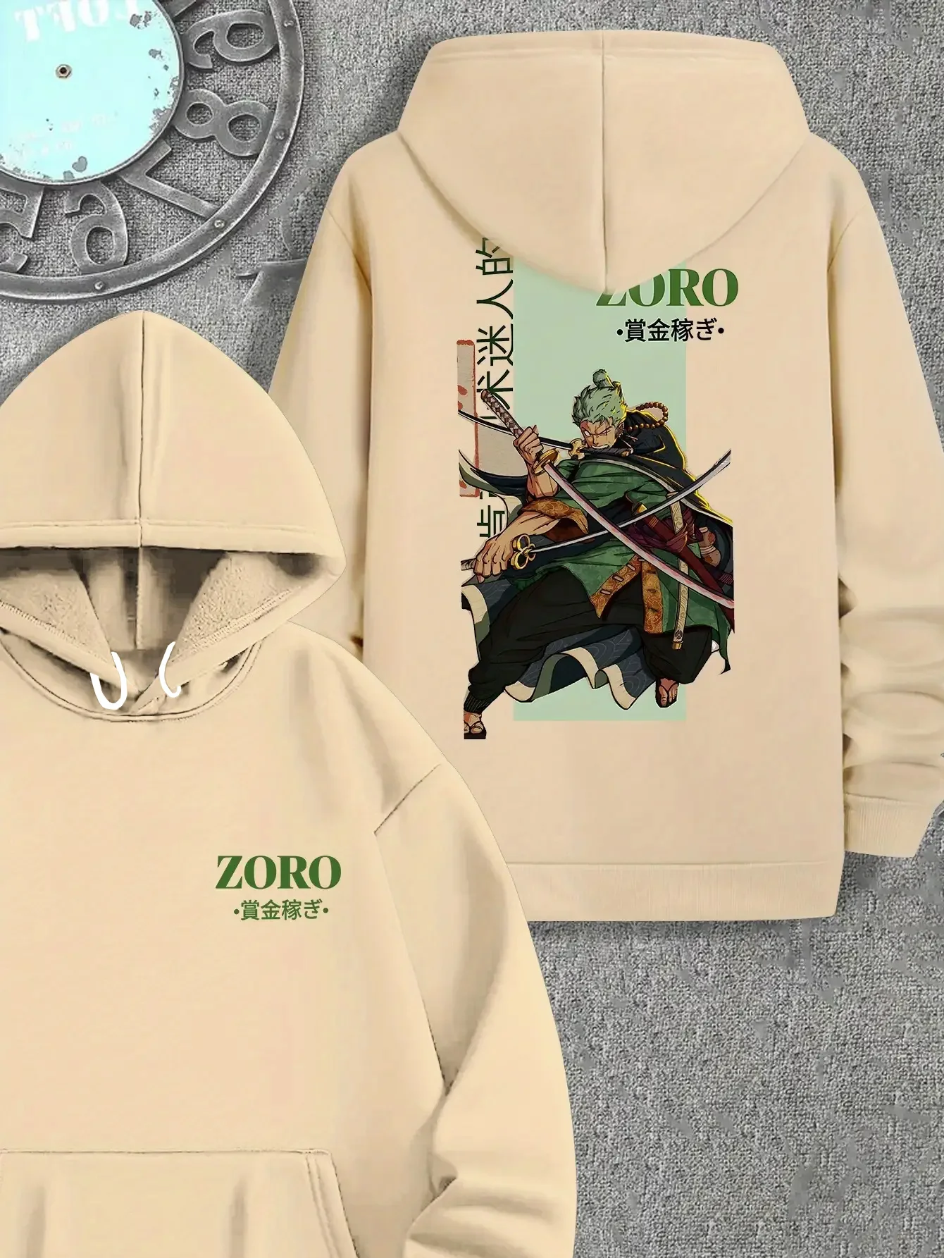 Anime Merchandise T-Shirts - One Piece Chopper Q-Version Bedrucktes T-Shirt,