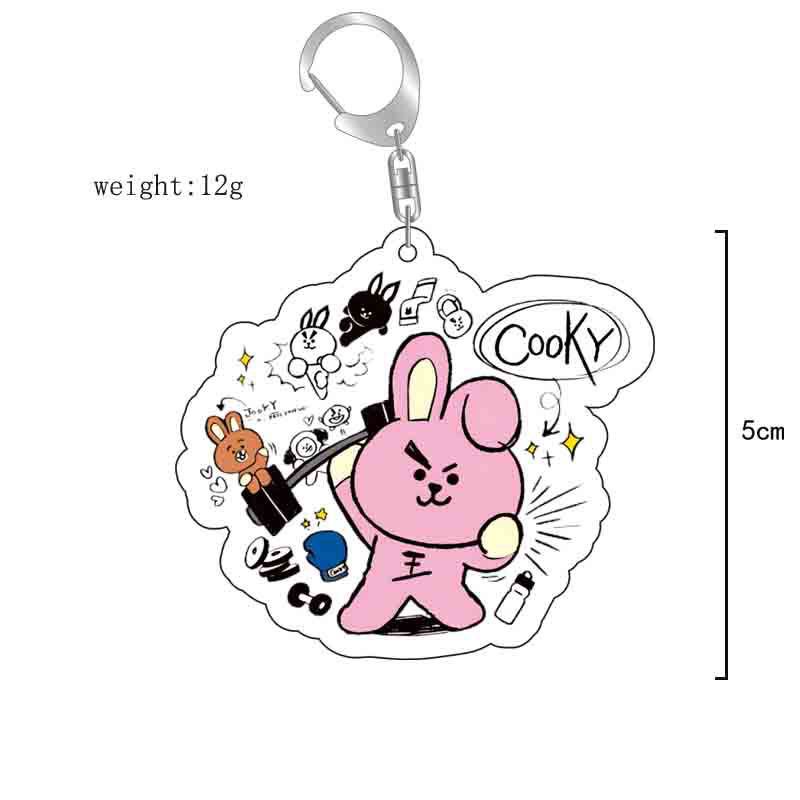 BT21 Anime Cartoon süßer Acryl – Anime Merchandise For Girls Bewertung und Preis