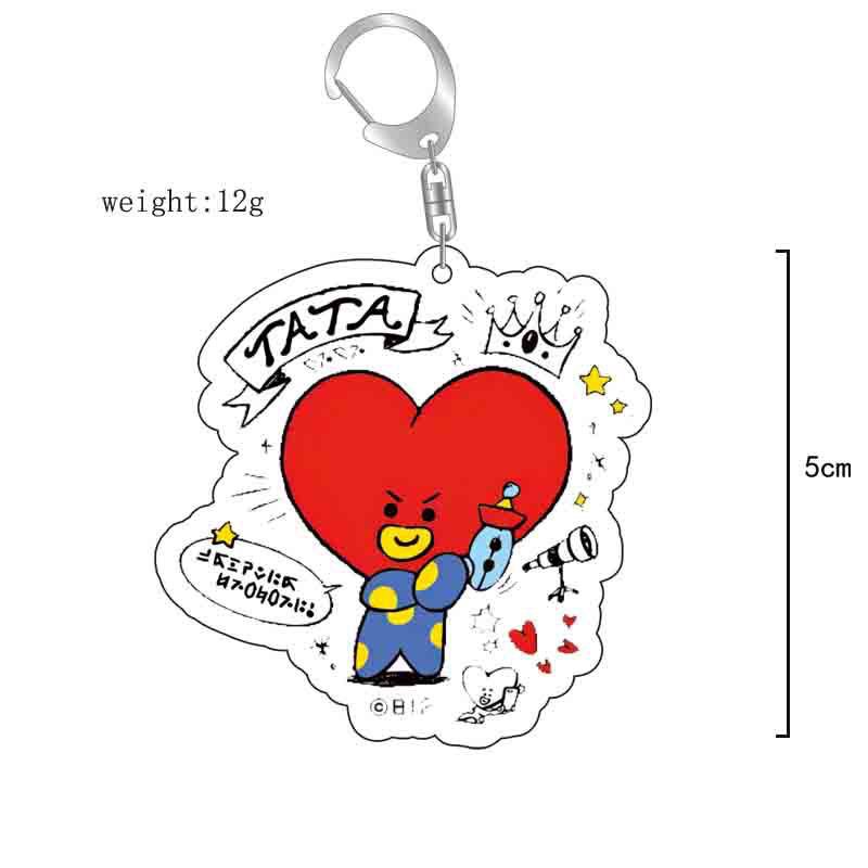 BT21 Anime Cartoon süßer Acryl – Anime Merchandise For Girls Bewertung und Preis
