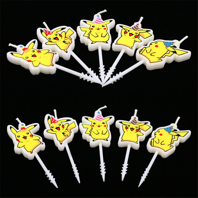 5 teile/los Pokemon Geburtstag – Pokemon Anime Merchandise Bewertung und Preis