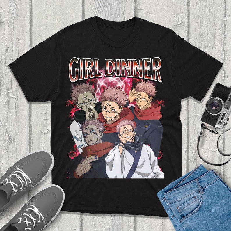 Sukuna Jujutsu-Kaisen T-Shirt  – Anime Merchandise T-Shirts Bewertung und Preis