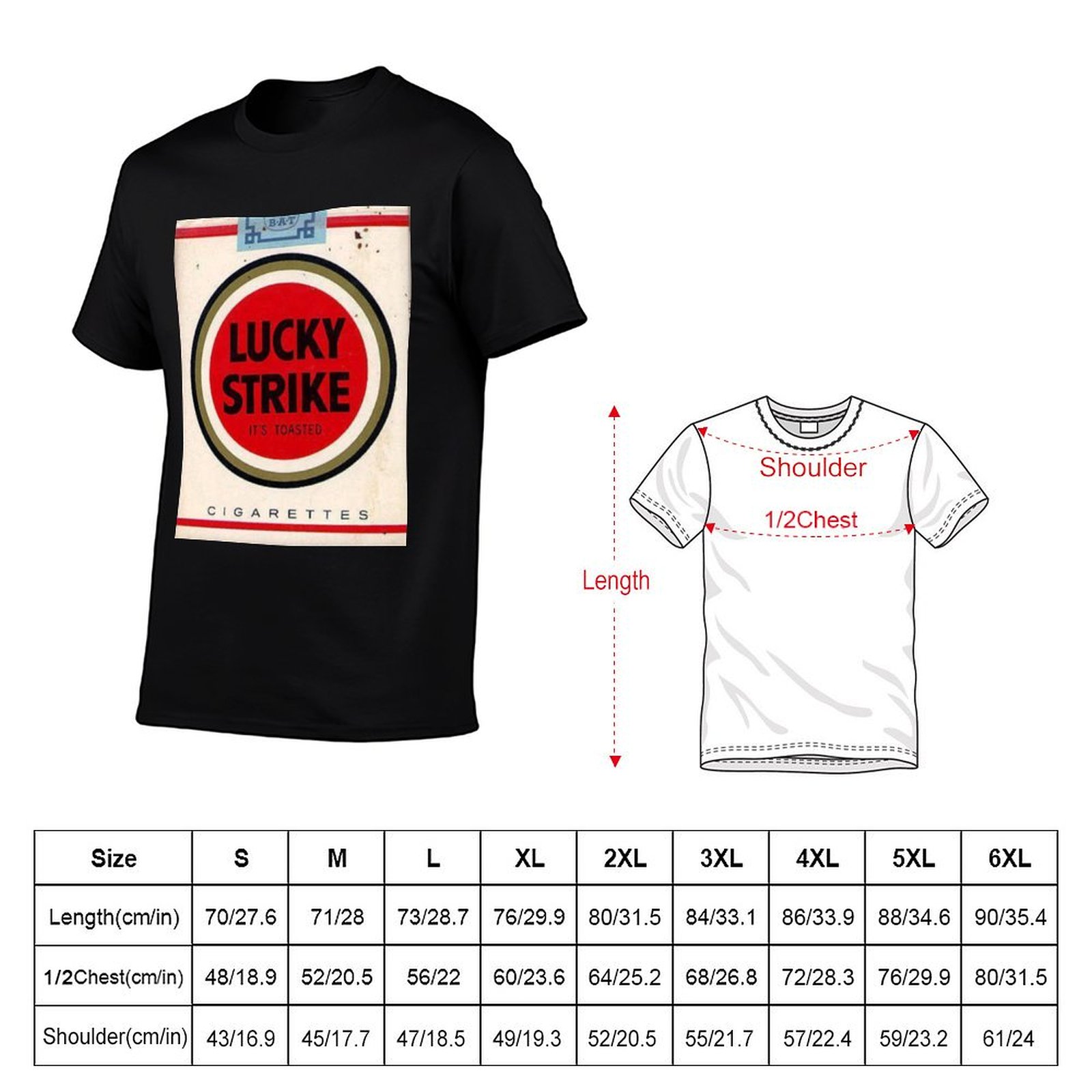 BESTSELLER Lucky Strike Mercha – Anime Merchandise T-Shirts Bewertung und Preis