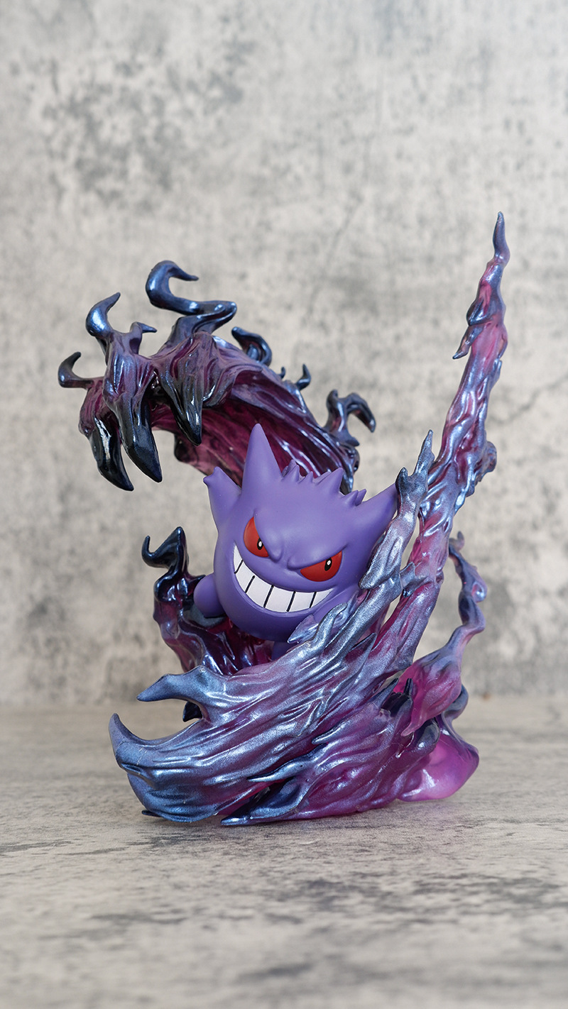 19cm Anime Pokemon Gengar Kamp – Pokemon Anime Merchandise Bewertung und Preis
