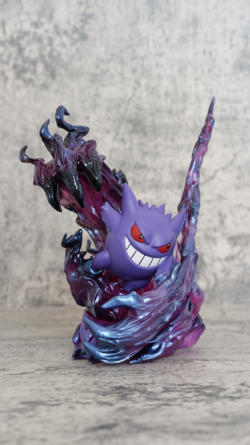 19cm Anime Pokemon Gengar Kamp – Pokemon Anime Merchandise Bewertung und Preis
