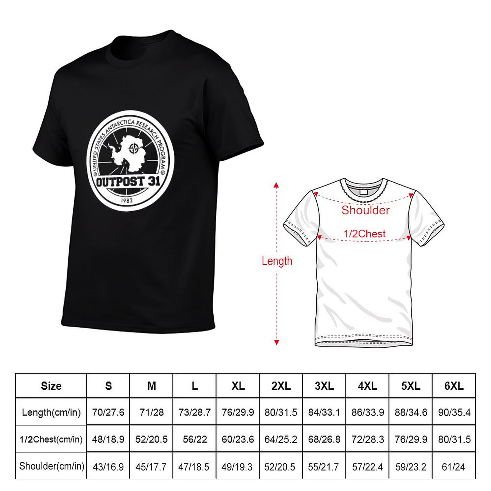 Outpost 31 Logo MERCHANDISE T- – Anime Merchandise T-Shirts Bewertung und Preis