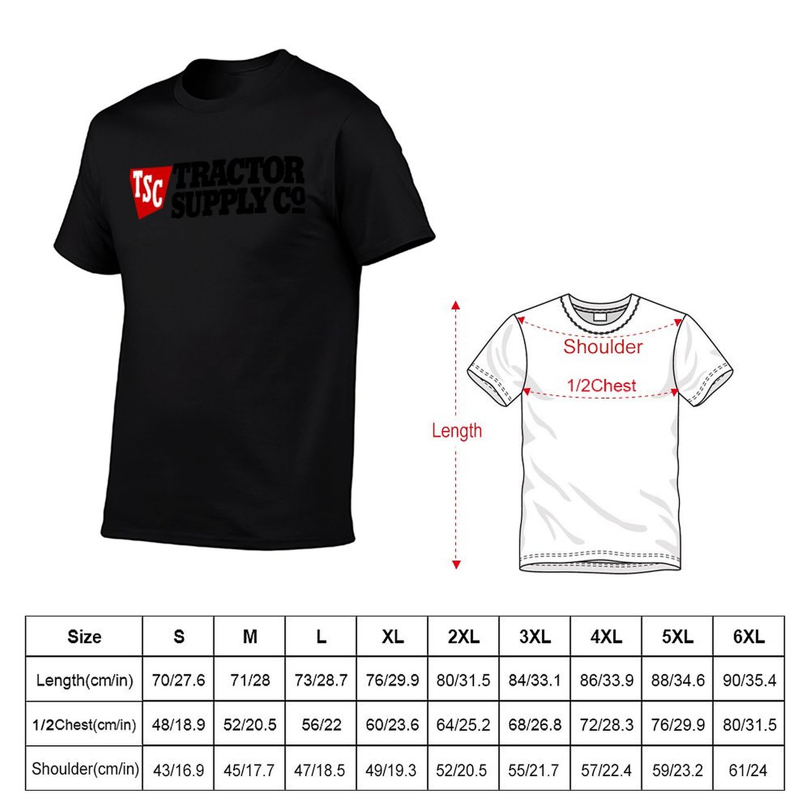 Tractor Supply TSC Logo Mercha – Anime Merchandise T-Shirts Bewertung und Preis